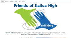 Desktop Screenshot of friendsofkailuahigh.com